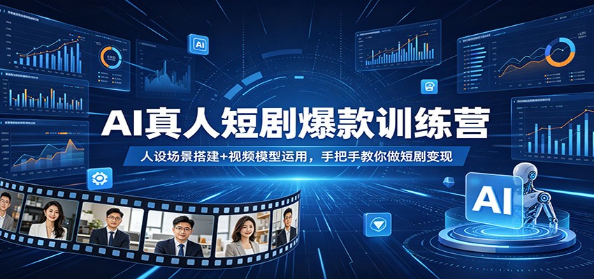 AI���˶̾籬��ѵ��Ӫ�����賡���+��Ƶģ�����ã��ְ��ֽ������̾����